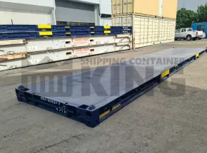 40' Platform 316mm Base Depth Shipping Container (Built In Twist Lock)
