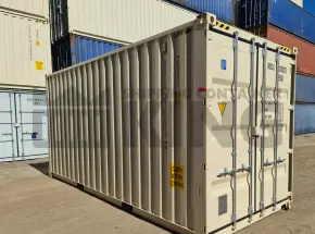 20' High Cube Shipping Container (With Tie Rails)