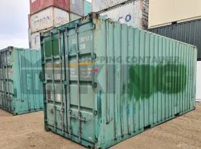 20' High Cube Bulker (2PW) Container Steel Floor no roof hatches