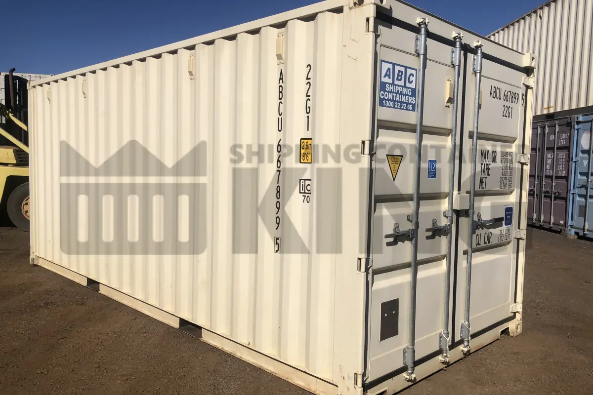 20' Standard Height Shipping Container