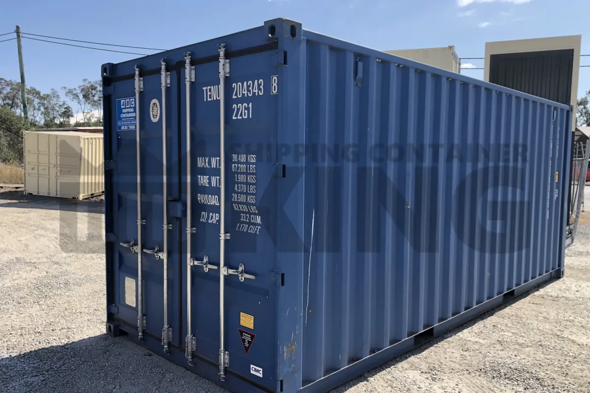 20' Standard Height Shipping Container