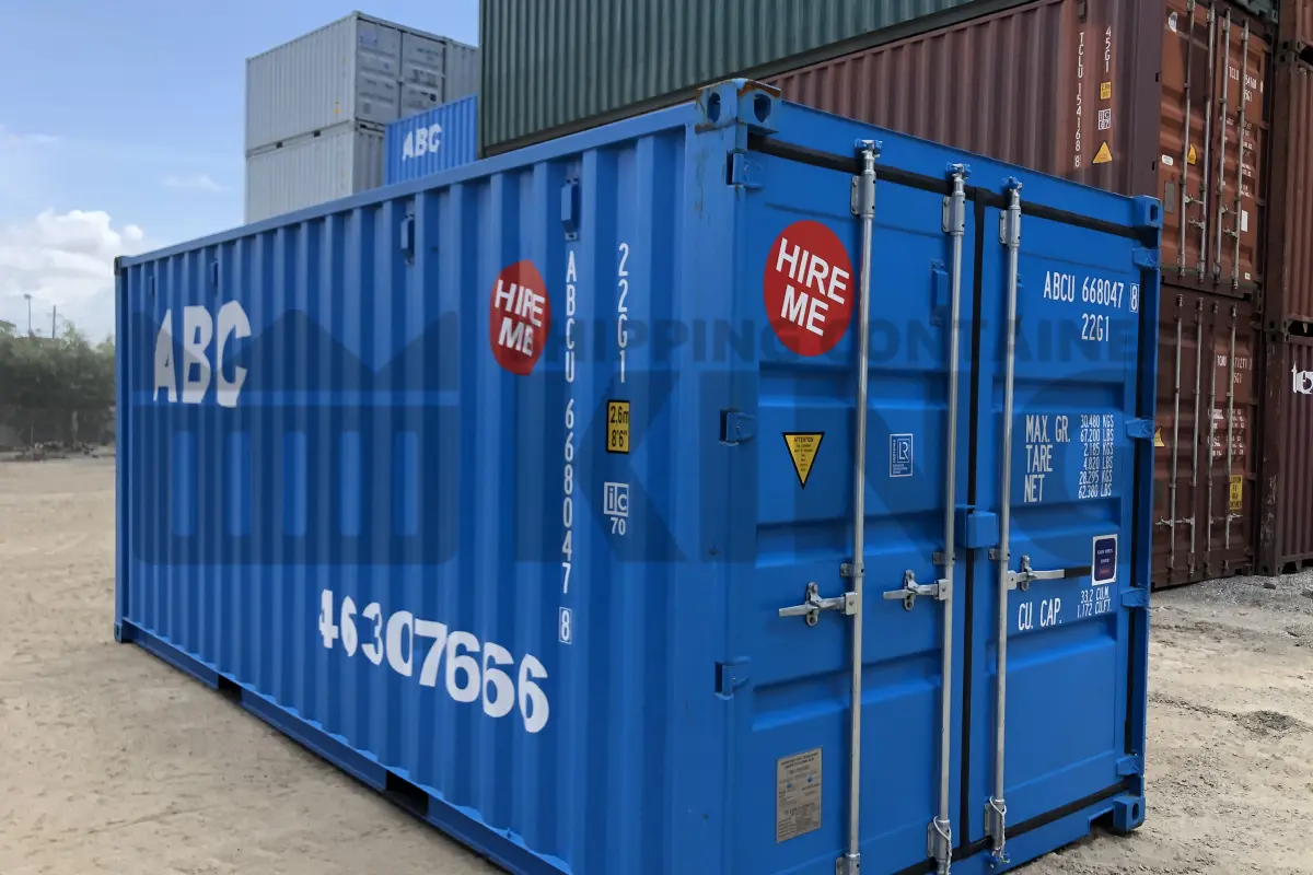 20' Standard Height Shipping Container