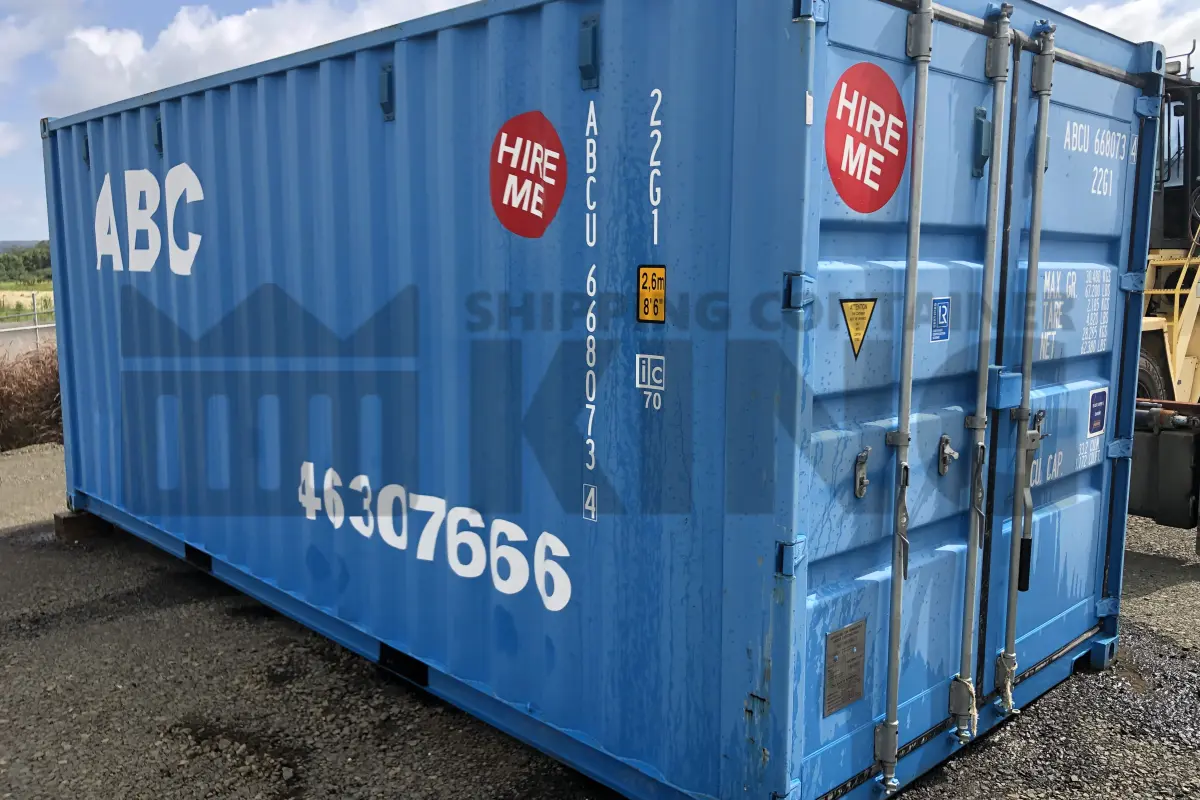 20' Standard Height Shipping Container