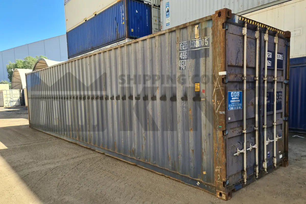 40' High Cube Shipping Container