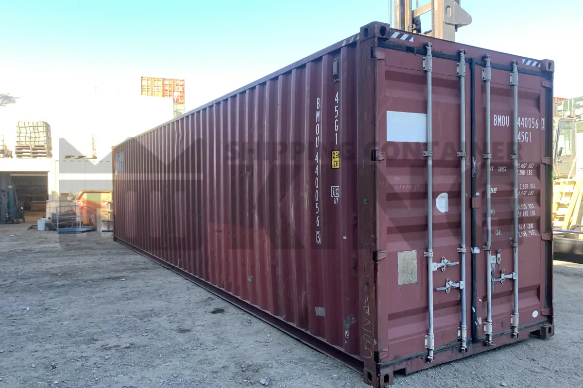 40' High Cube Shipping Container