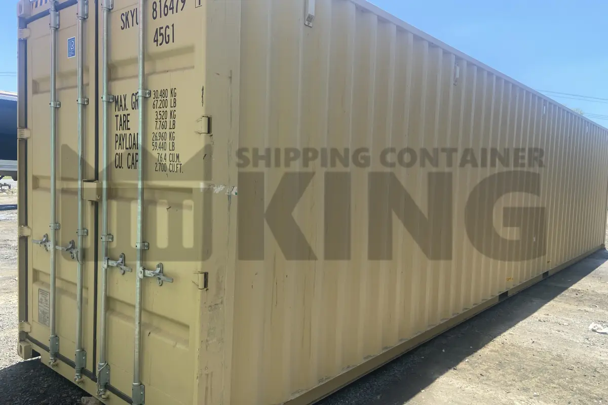 40' High Cube Shipping Container