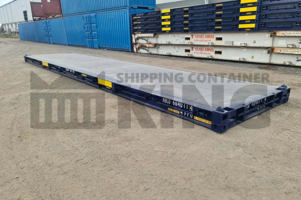 40' Platform 316mm Base Depth Shipping Container (Built In Twist Lock)