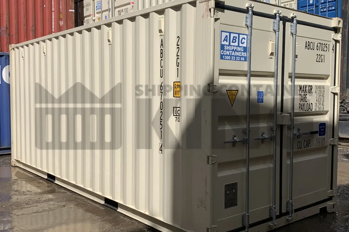 20' Standard Height Shipping Container