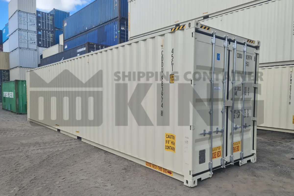 40' High Cube Shipping Container (Doors Both Ends)