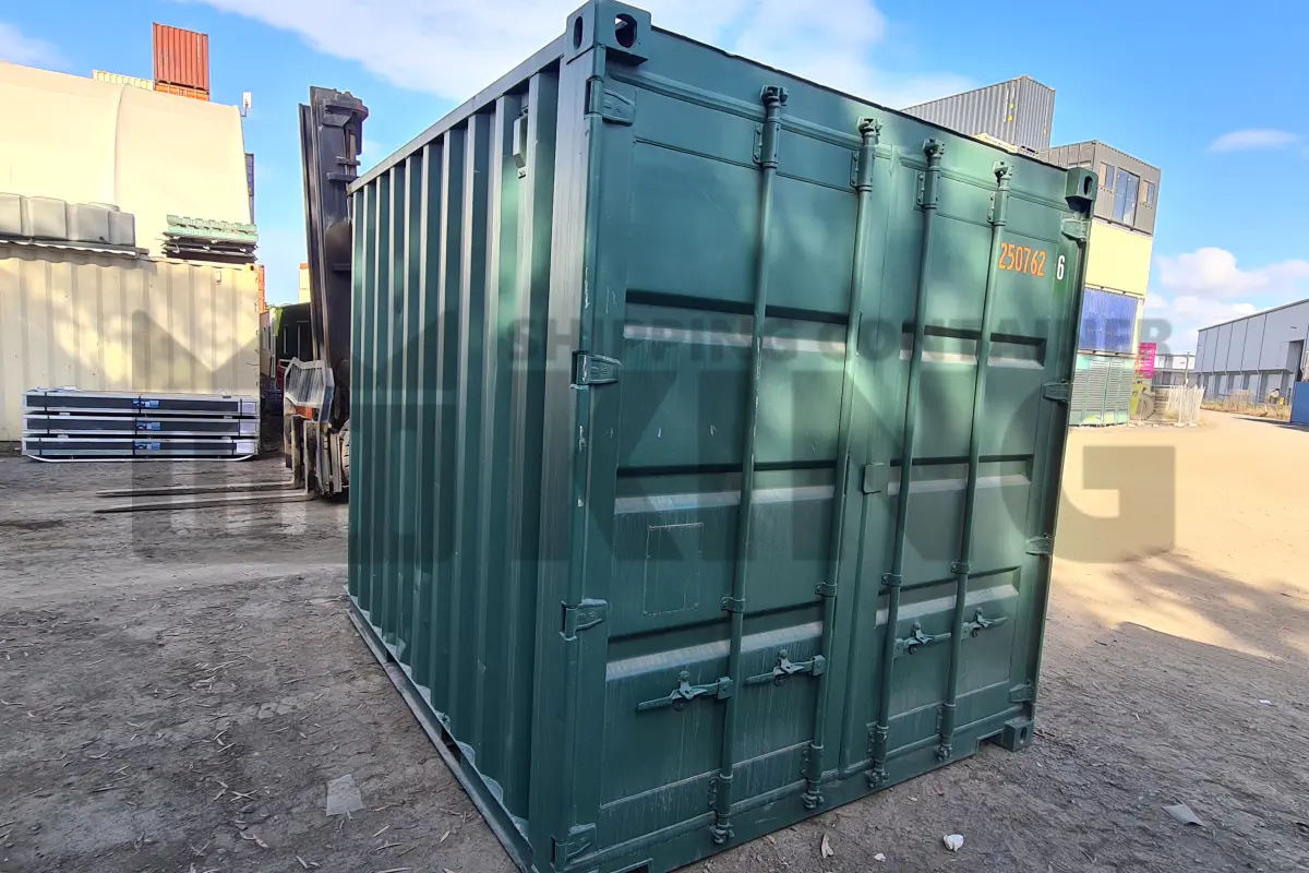 10' Standard Height Shipping Container (Container Door, 2 Corner Posts, 2 Tine Pockets)