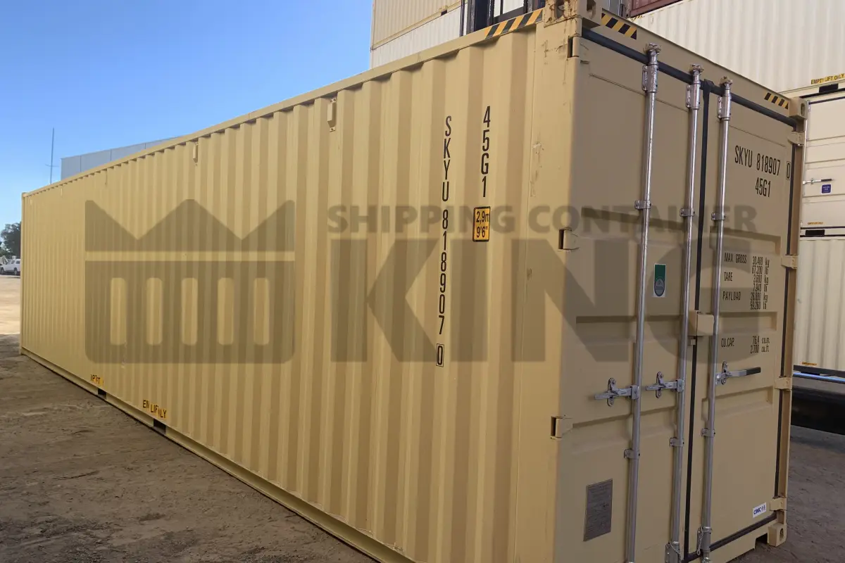 40' High Cube Shipping Container