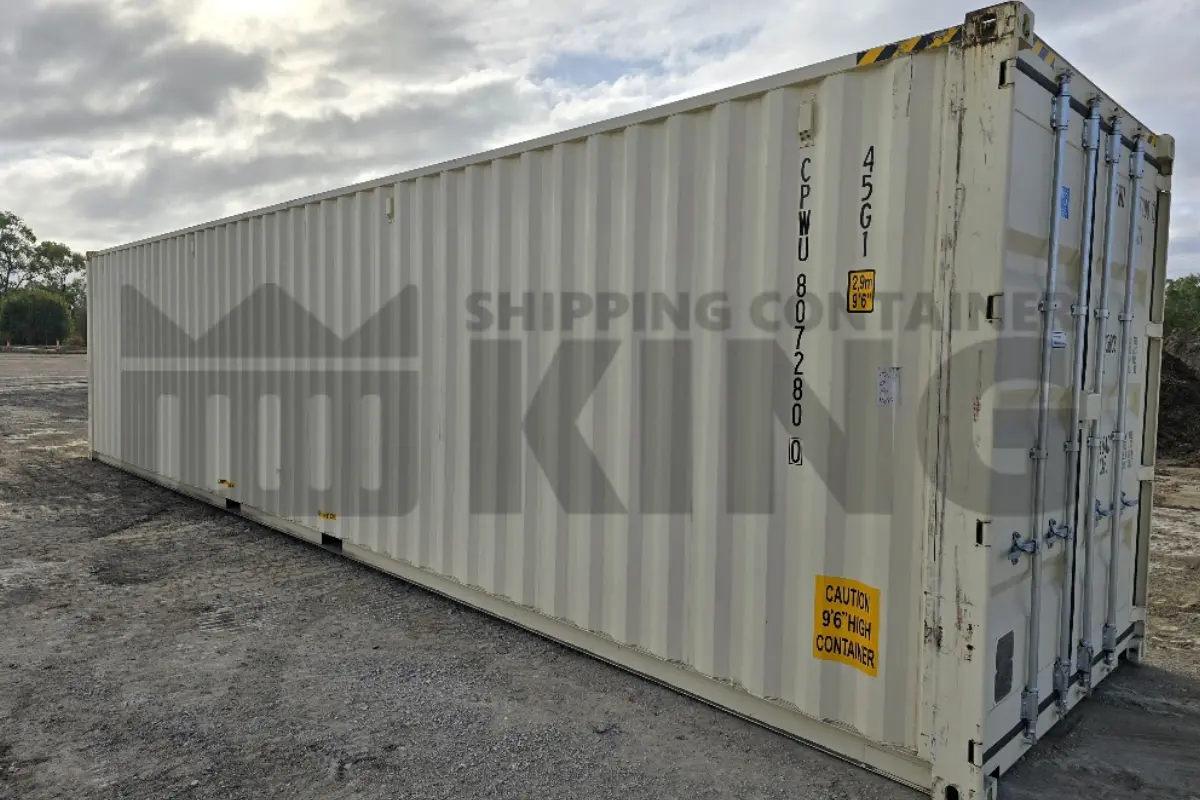 40' High Cube Shipping Container