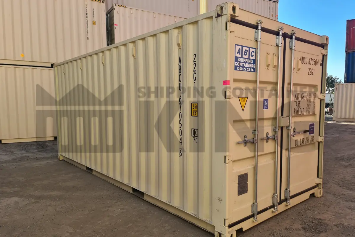 20' Standard Height Shipping Container