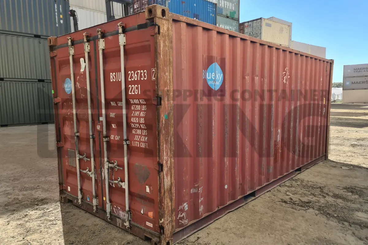 20' Standard Height Shipping Container