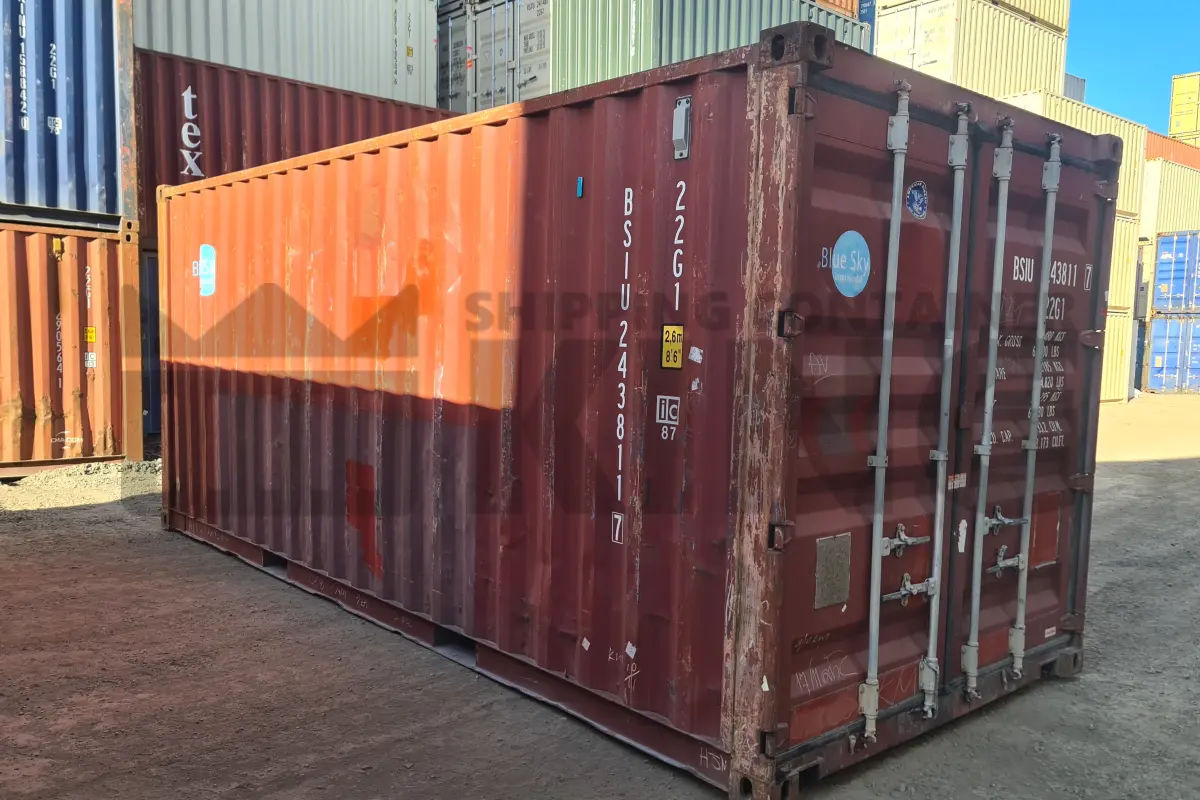 20' Standard Height Shipping Container