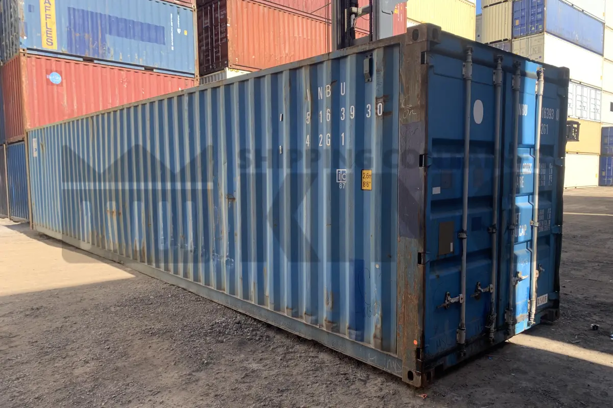 40' Standard Height Shipping Container