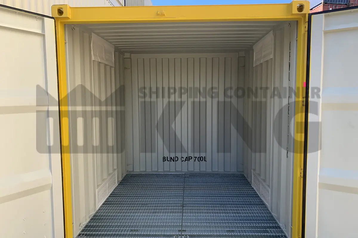 10' Standard Height Dangerous Goods Shipping Container (4 Corner Post)