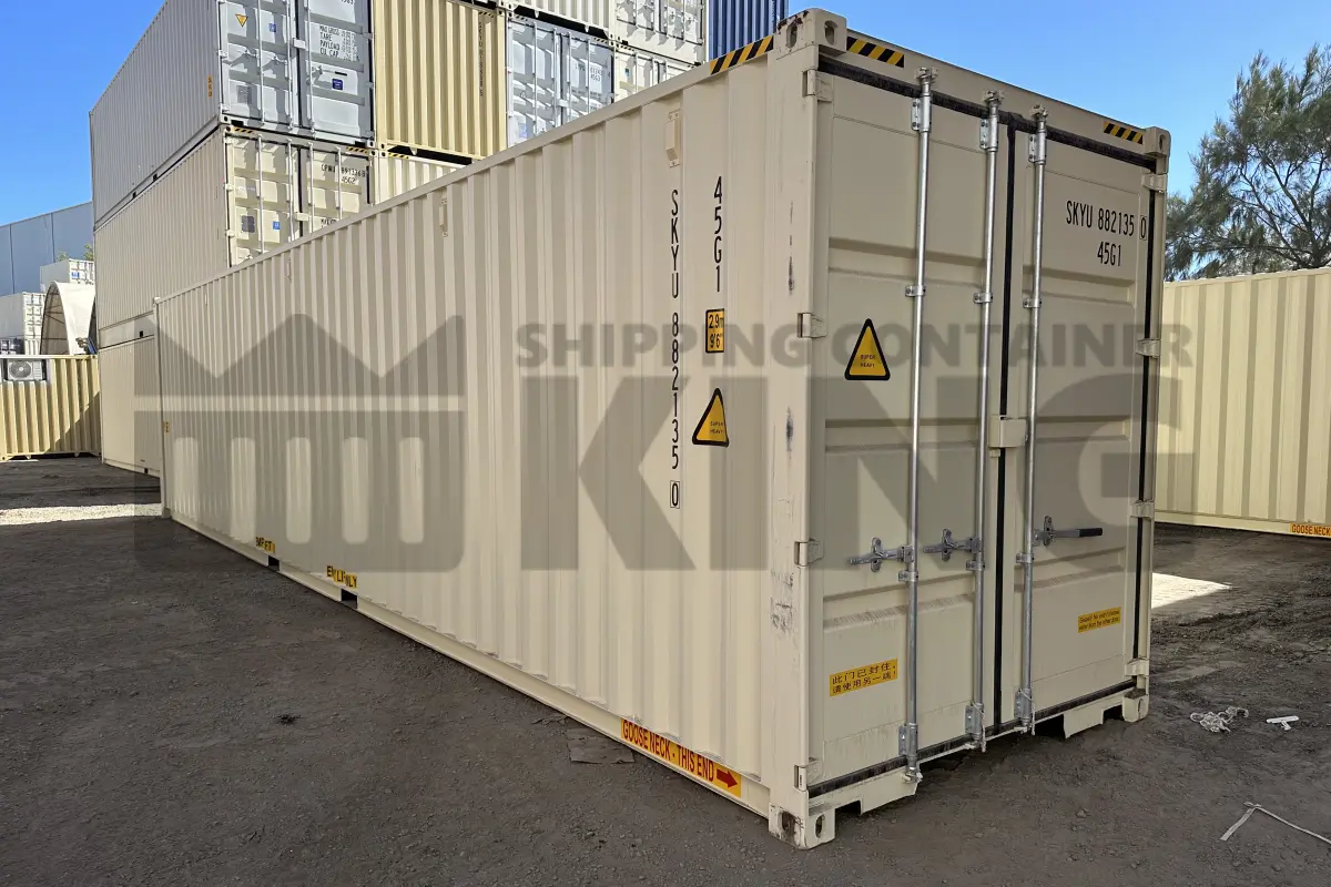 40' High Cube Shipping Container (Doors Both Ends)