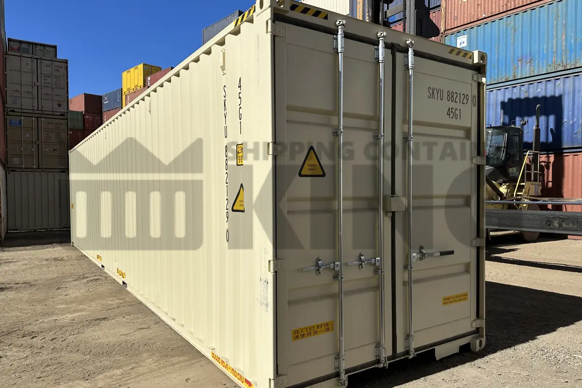 40' High Cube Shipping Container (Doors Both Ends)