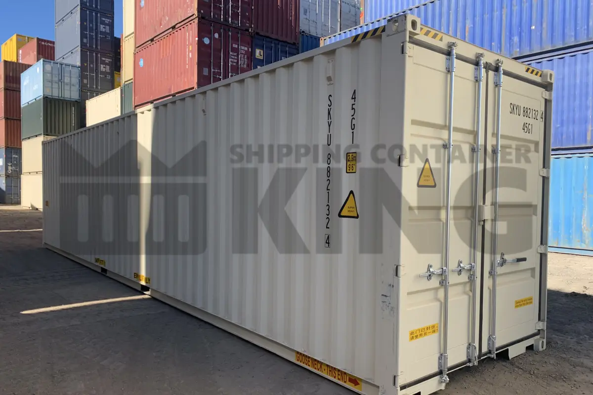 40' High Cube Shipping Container (Doors Both Ends)