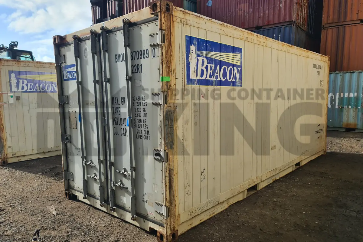 20' Standard Height Refrigerated "Reefer" Shipping Container (Non-Operational, Machinery In)