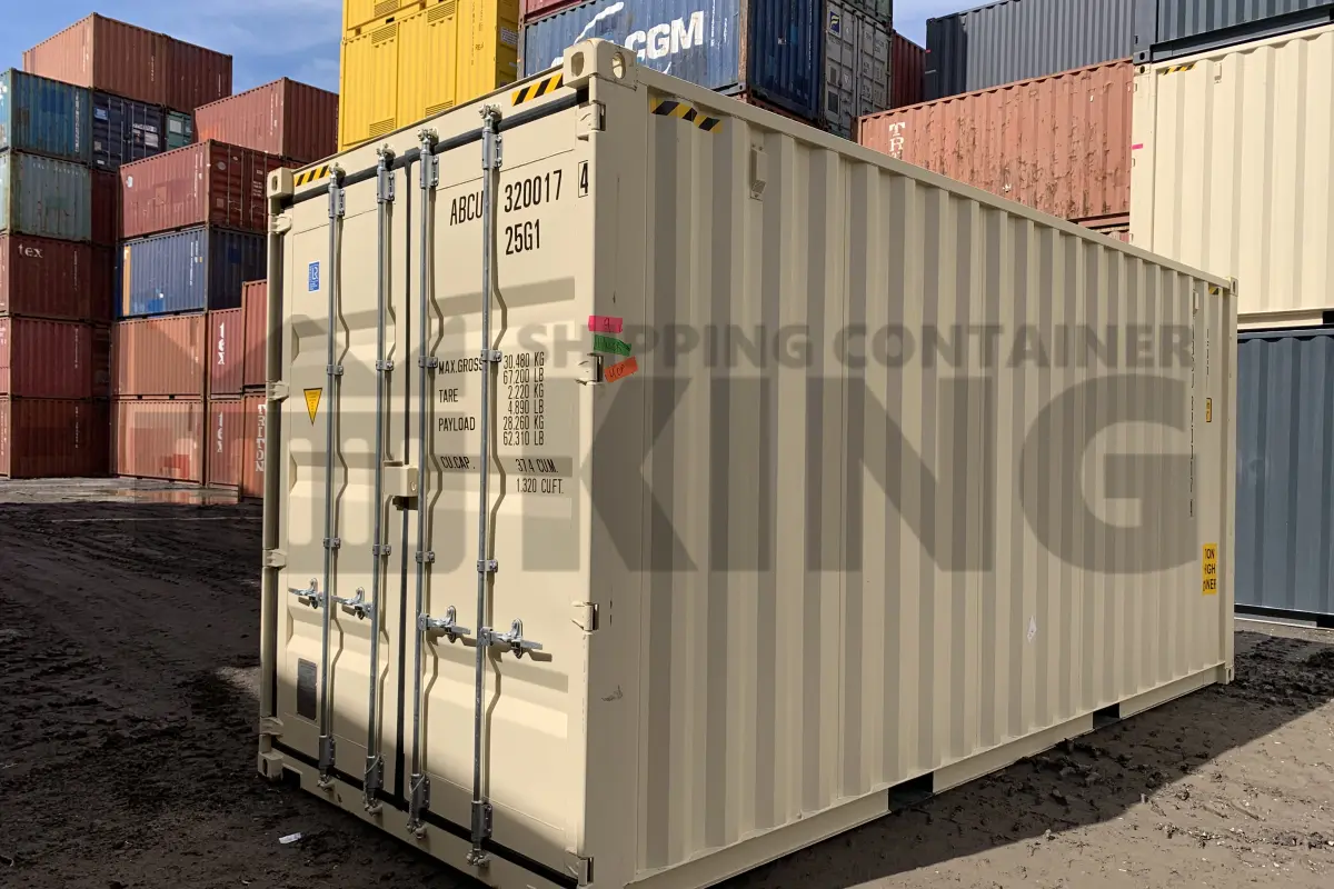 20' High Cube Shipping Container (With Tie Rails)