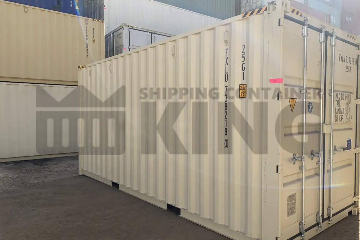 20' High Cube Shipping Container