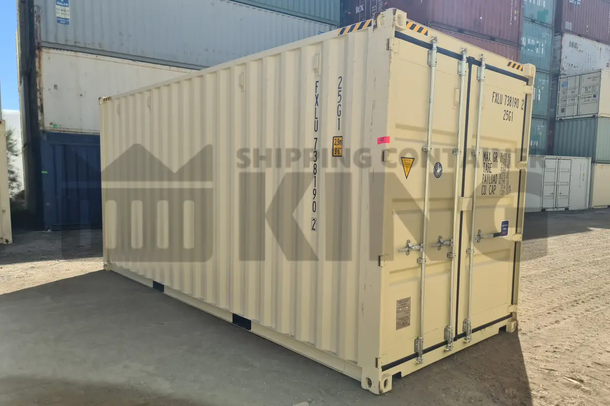 20' High Cube Shipping Container