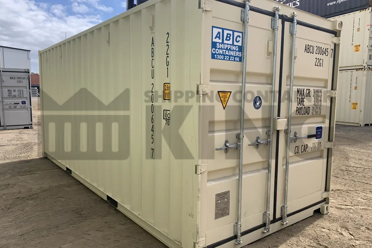 20' Standard Height Shipping Container