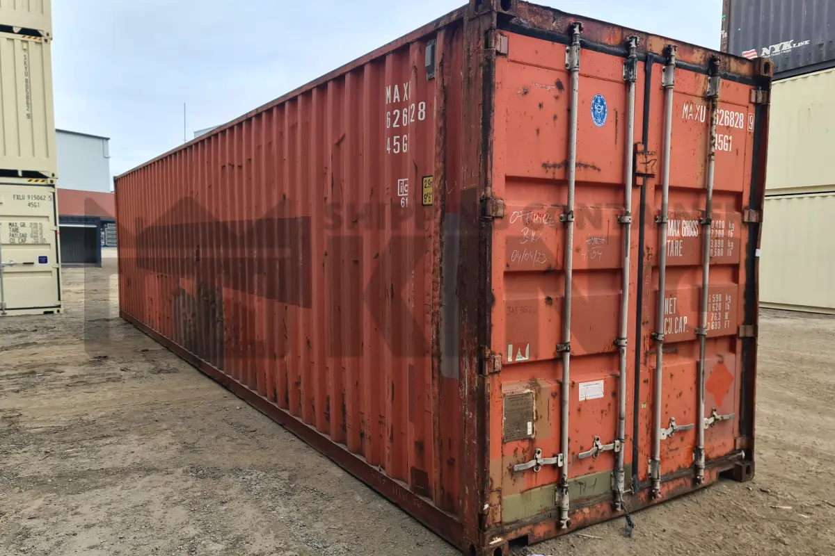 40' High Cube Shipping Container