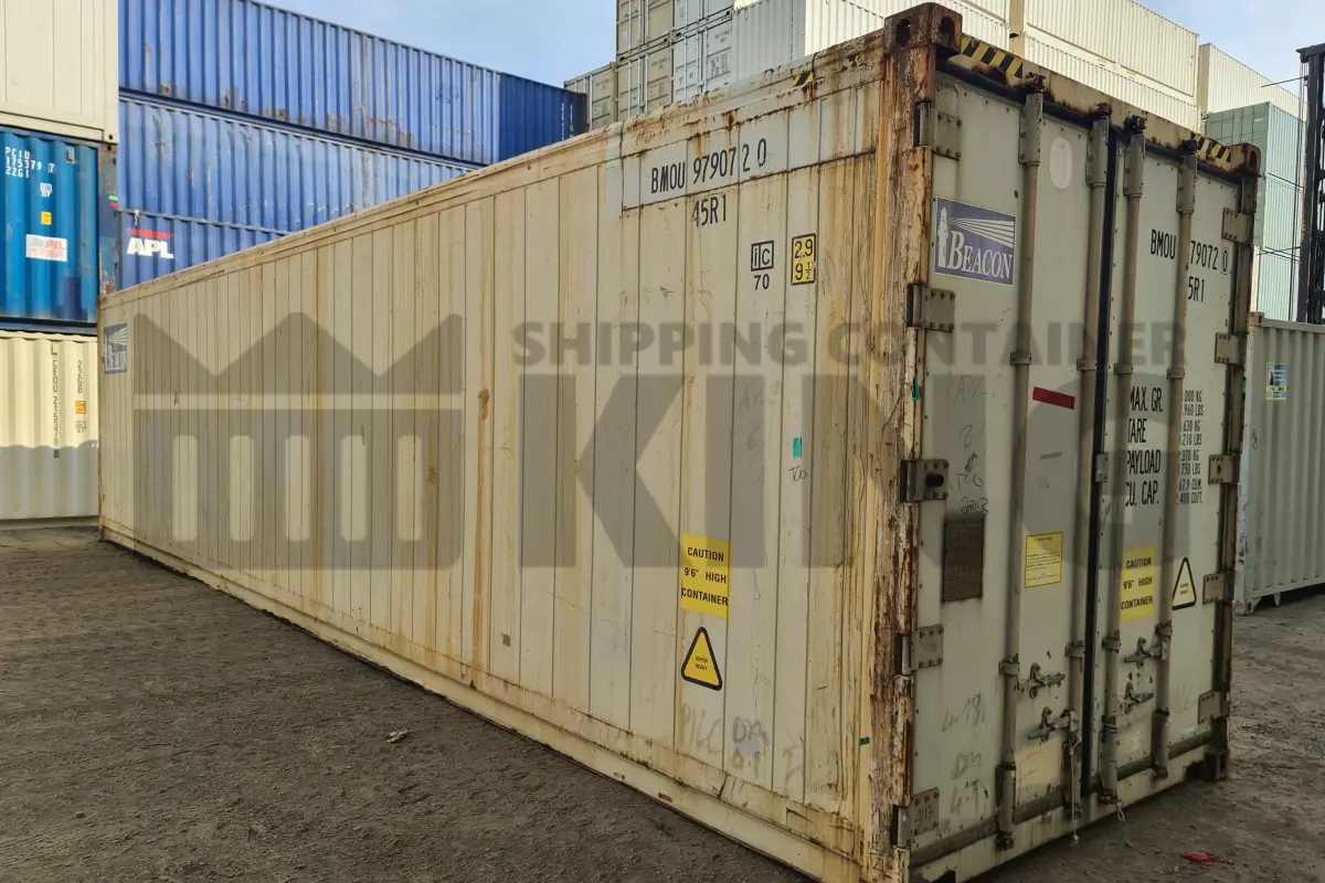 40' High Cube Refrigerated "Reefer" Shipping Container (Non-Operational)