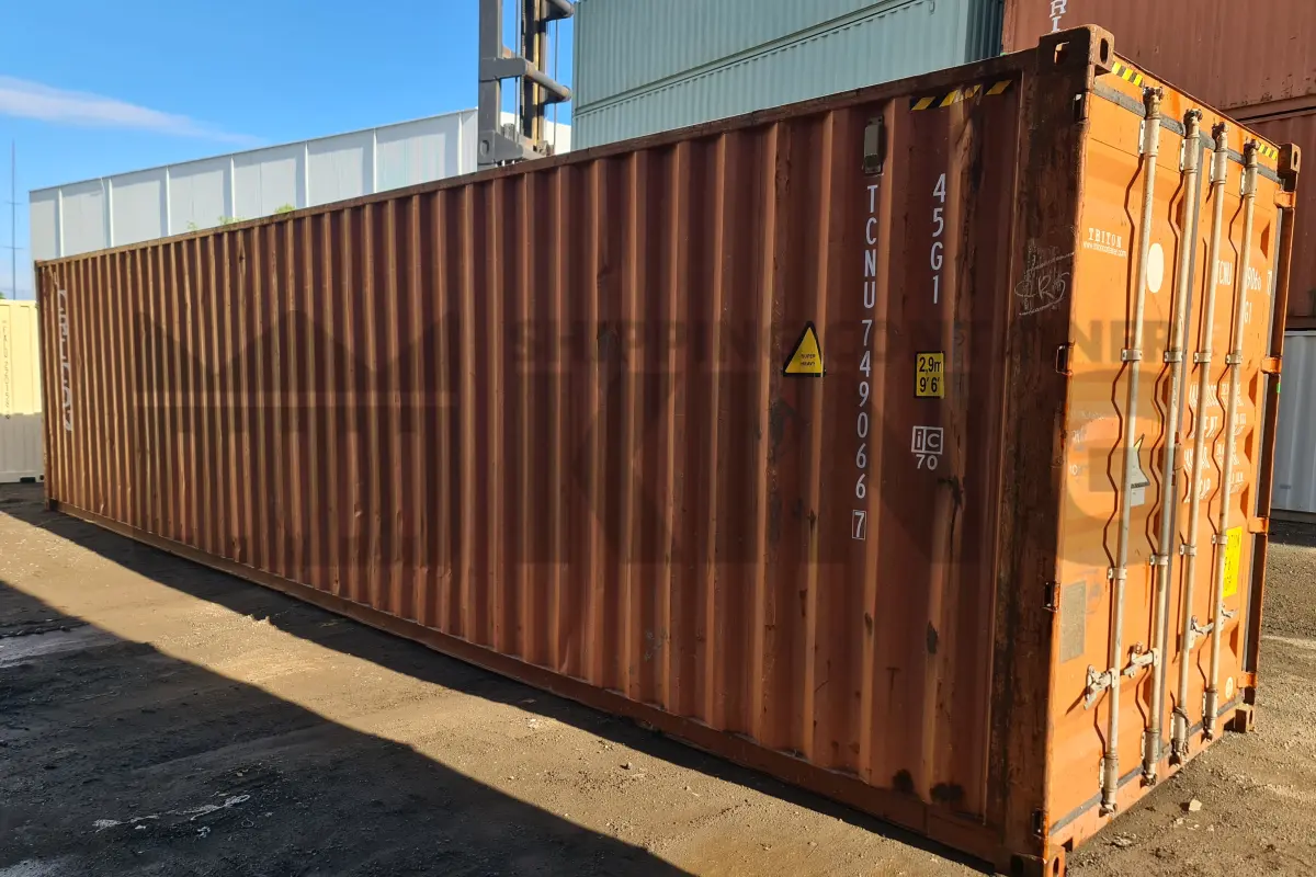 40' High Cube Shipping Container