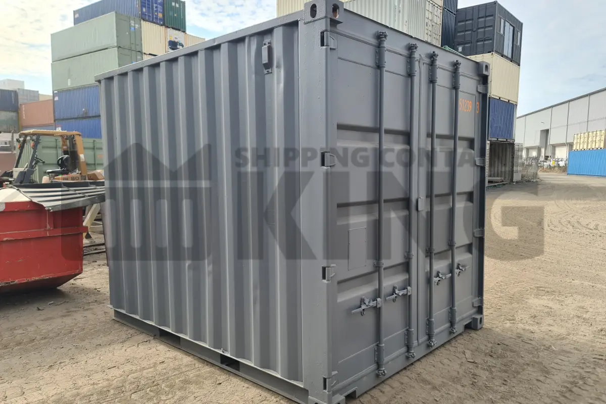 10' Standard Height Shipping Container (Container Door, 2 Corner Posts, 2 Tine Pockets)