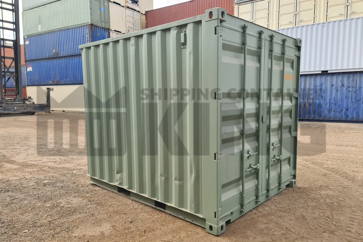 10' Standard Height Shipping Container (Container Door, 2 Corner Posts, 2 Tine Pockets)