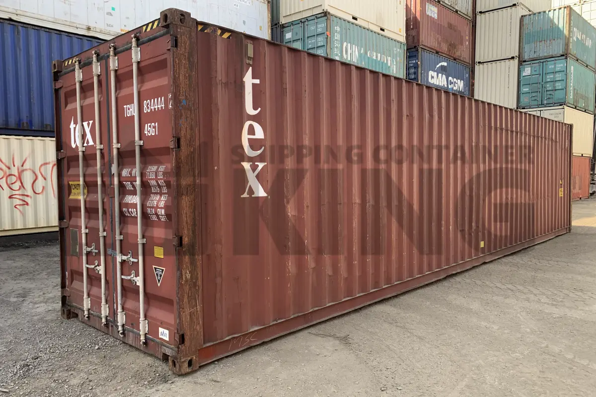 40' High Cube Shipping Container