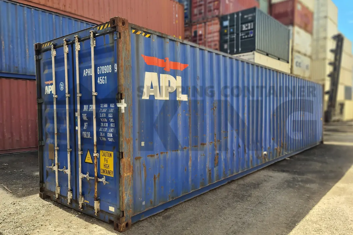 40' High Cube Shipping Container