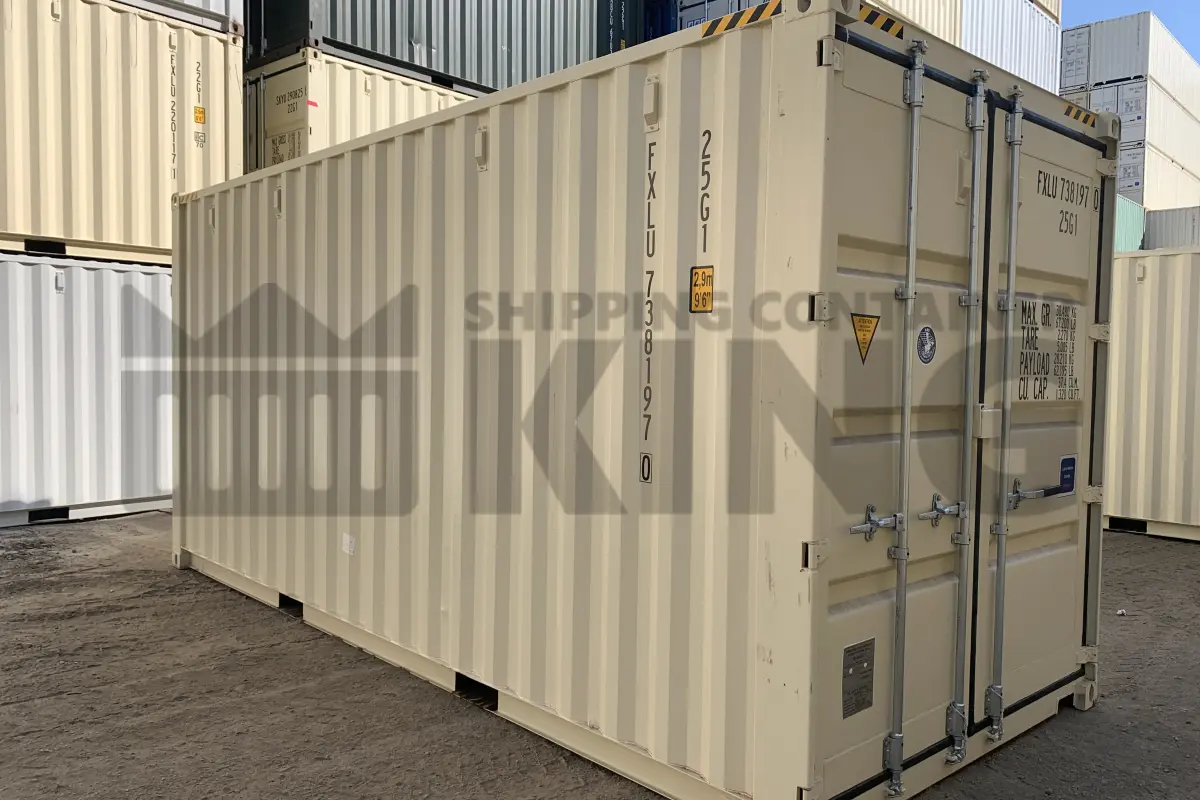 20' High Cube Shipping Container