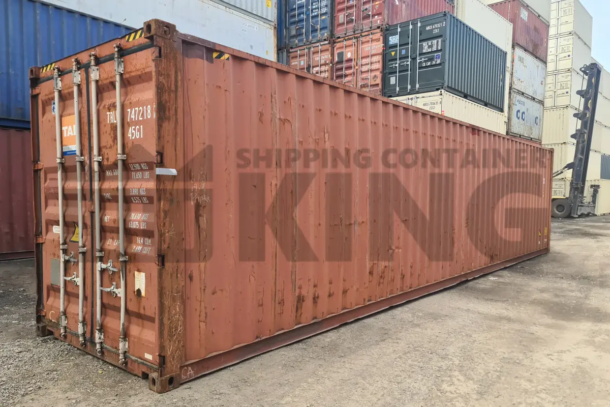 40' High Cube Shipping Container