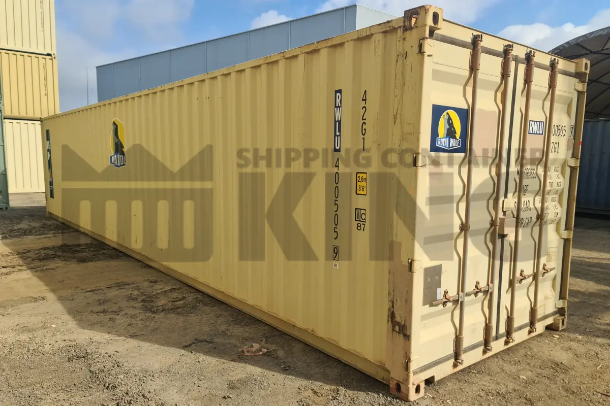 40' Standard Height Shipping Container