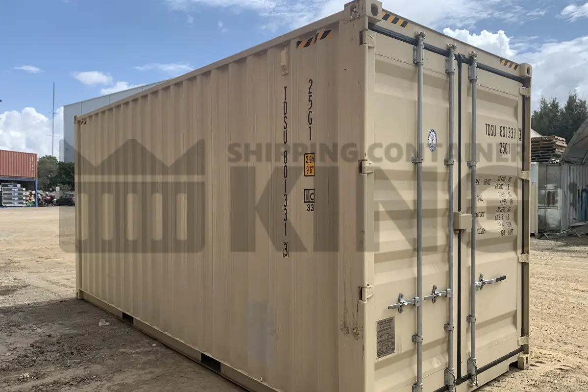 20' High Cube Shipping Container