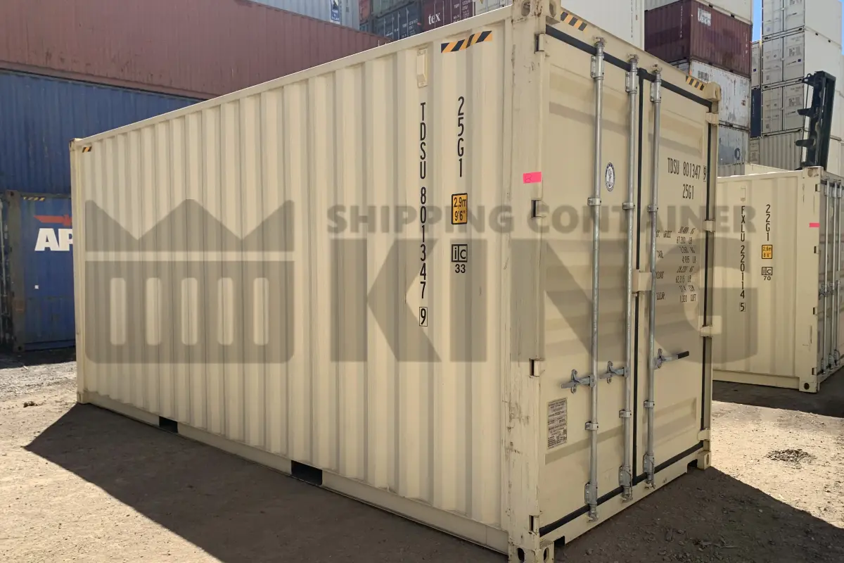 20' High Cube Shipping Container