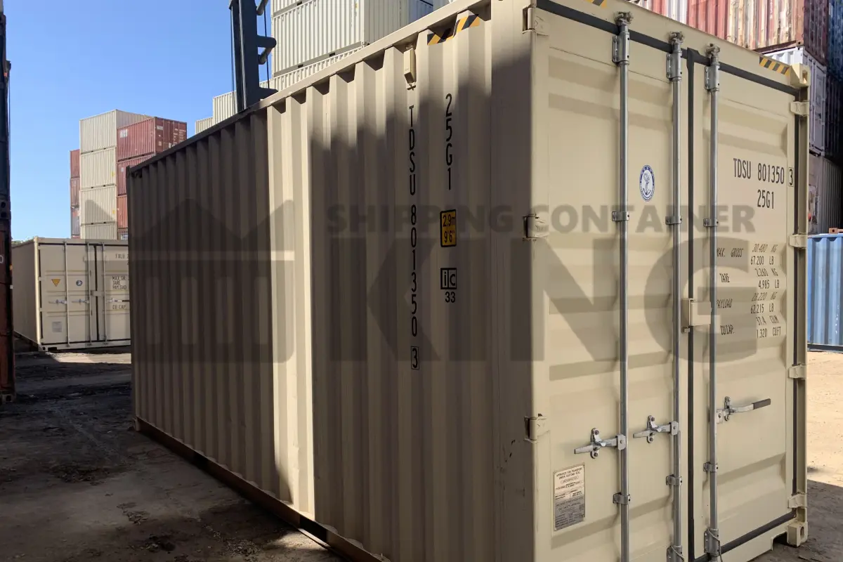 20' High Cube Shipping Container