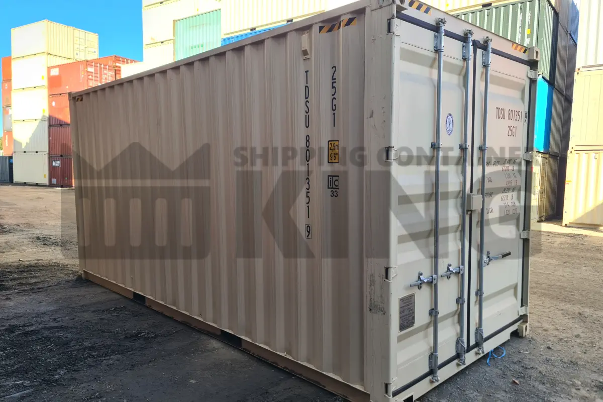 20' High Cube Shipping Container