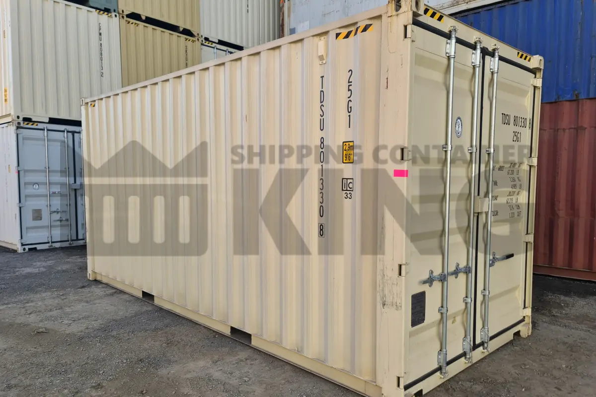 20' High Cube Shipping Container