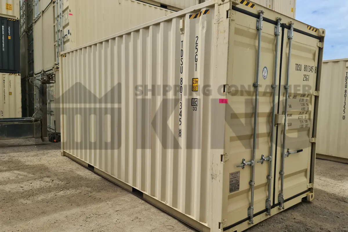 20' High Cube Shipping Container