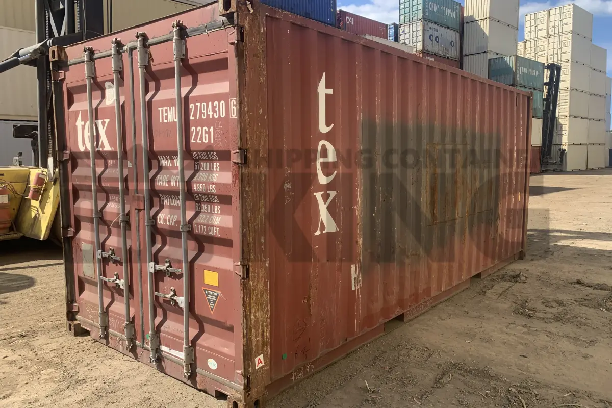 20' Standard Height Shipping Container