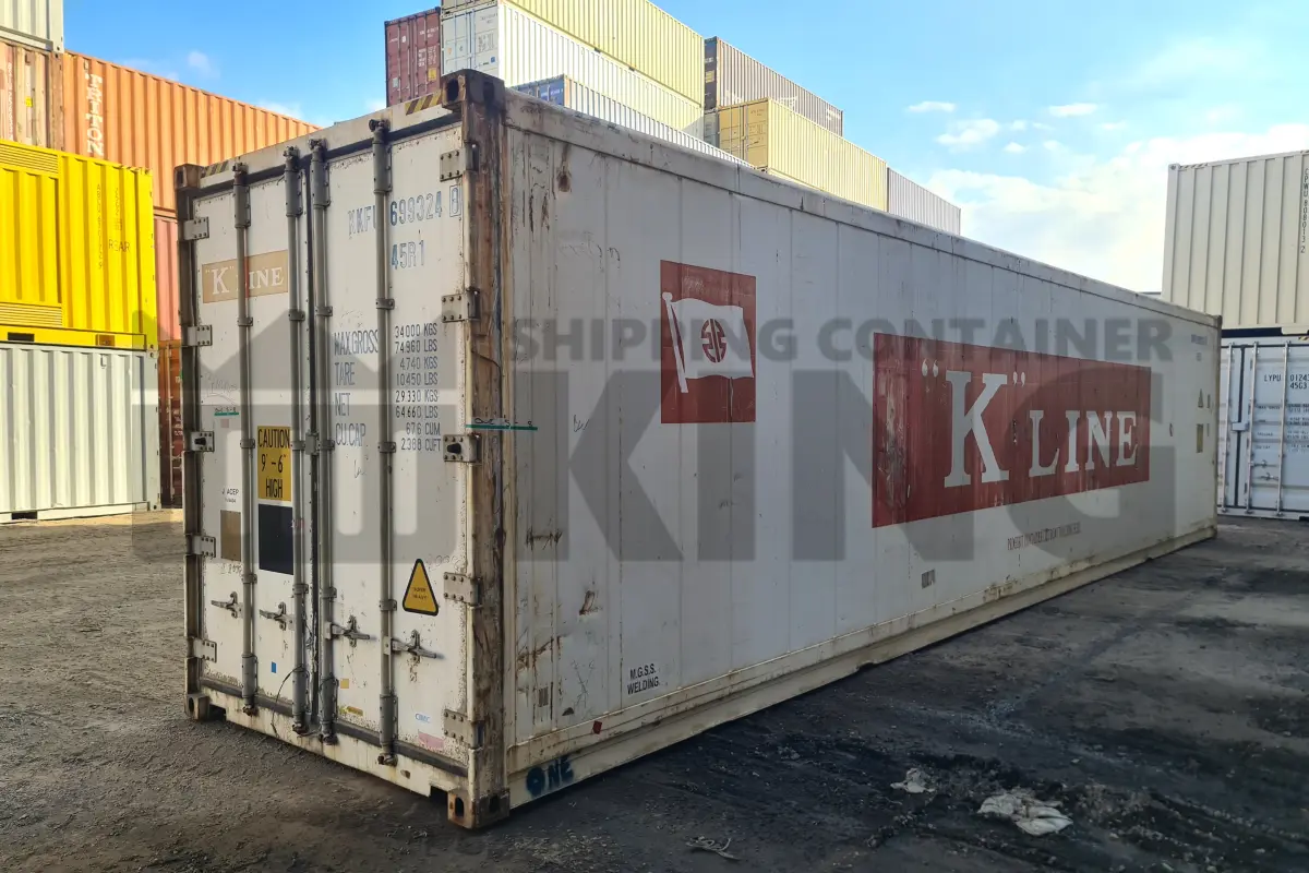 40' High Cube Refrigerated "Reefer" Shipping Container (Non-Operational)