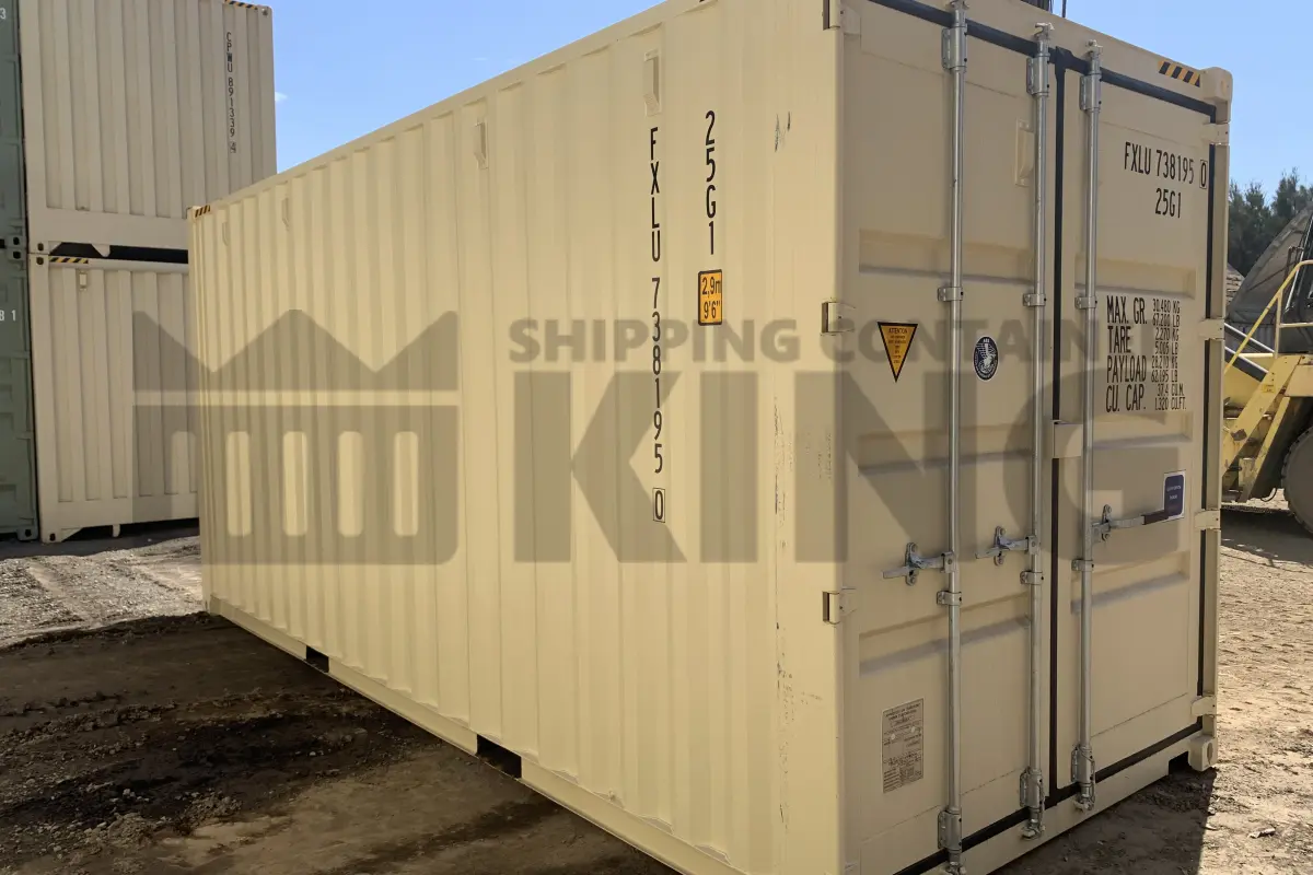 20' High Cube Shipping Container