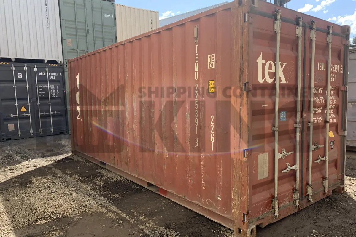 20' Standard Height Shipping Container