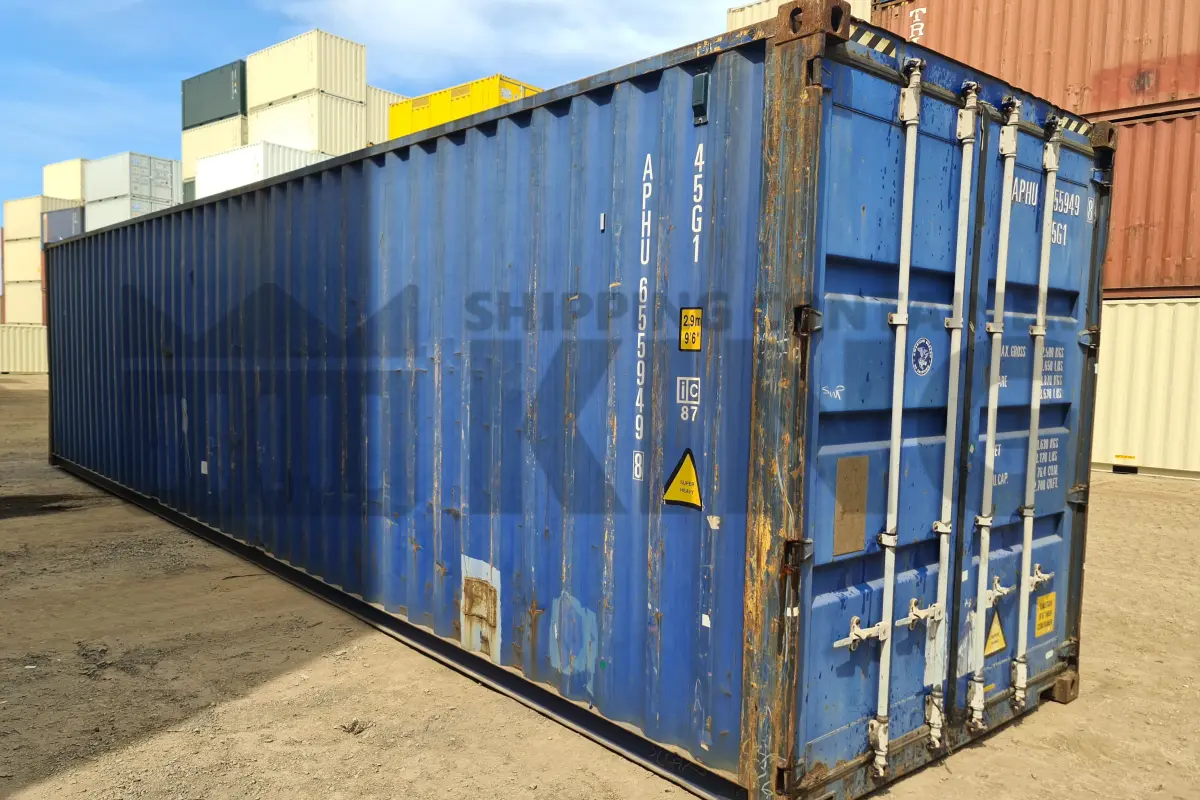 40' High Cube Shipping Container